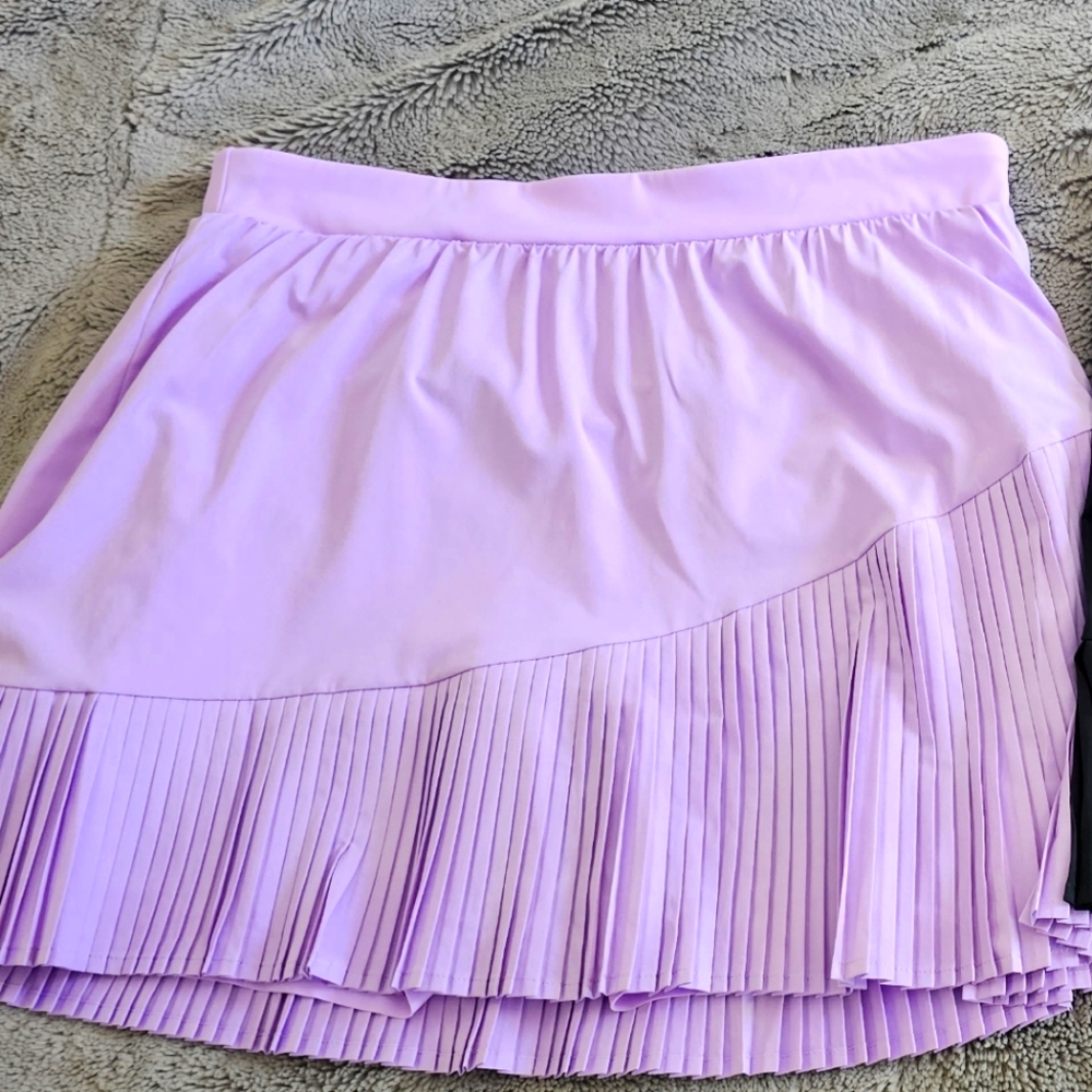 Spanx pleated skort